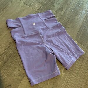 lululemon athletica Align Purple Shorts